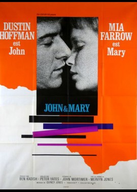 JOHN AND MARY movie poster