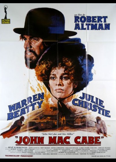 MC CABE AND MRS MILLER / JOHN MAC CABE AND MRS MILLER movie poster