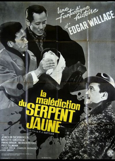 affiche du film MALEDICTION DU SERPENT JAUNE (LA)