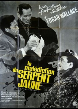 affiche du film MALEDICTION DU SERPENT JAUNE (LA)