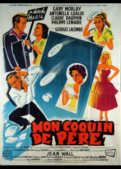 affiche du film MON COQUIN DE PERE