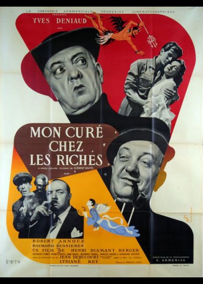 affiche du film MON CURE CHEZ LES RICHES