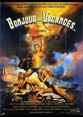 affiche du film BONJOUR LES VACANCES