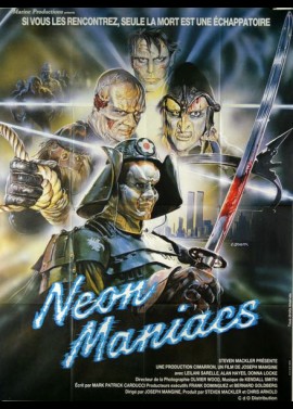 affiche du film NEON MANIACS