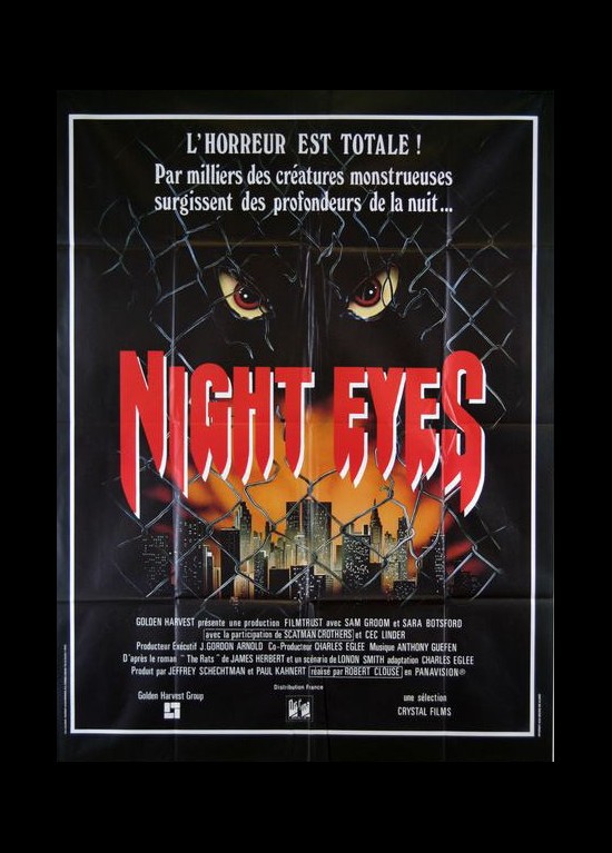 affiche NIGHT EYES Robert Clouse CINESUD affiches cinéma