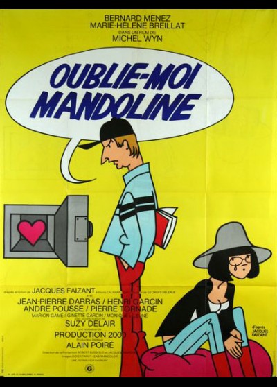 OUBLIE MOI MANDOLINE movie poster