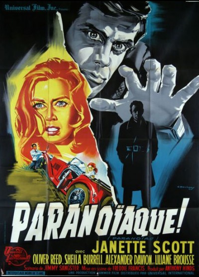 PARANOIAC movie poster