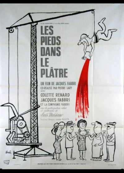 affiche du film PIEDS DANS LE PLATRE (LES)