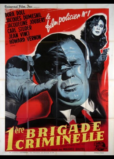 PREMIERE BRIGADE CRIMINELLE movie poster