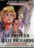 affiche du film PROCES DE JULIE RICHARD (LE)