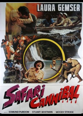 affiche du film SAFARI CANNIBAL