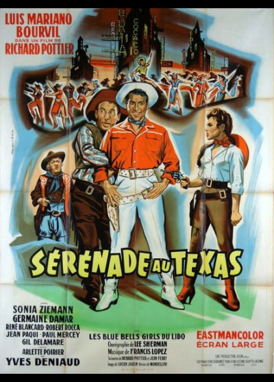 affiche du film SERENADE AU TEXAS