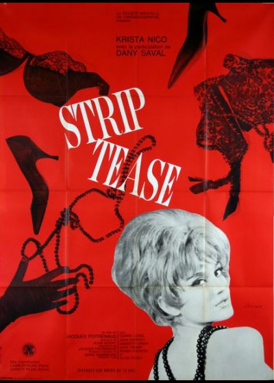 affiche du film STRIP TEASE