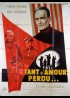 TANT D'AMOUR PERDU movie poster