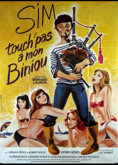 affiche du film TOUCH' PAS A MON BINIOU