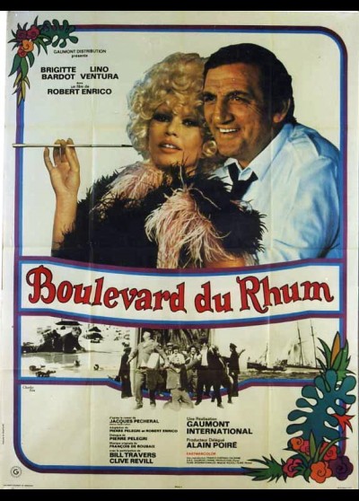 affiche du film BOULEVARD DU RHUM