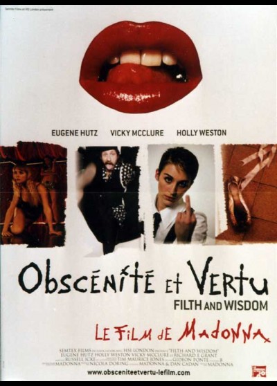 affiche du film OBSCENITE ET VERTU