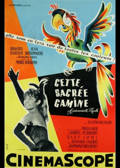 affiche du film CETTE SACREE GAMINE