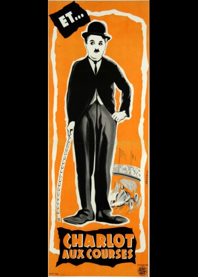 affiche du film CHARLOT AUX COURSES