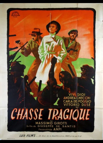 CACCIA TRAGICA movie poster