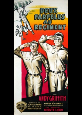 affiche du film DEUX FARFELUS AU REGIMENT