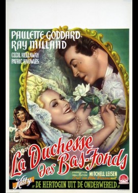 affiche du film DUCHESSE DES BAS FONDS (LA)