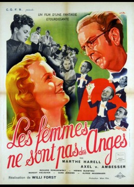 affiche du film FEMMES NE SONT PAS DES ANGES (LES)