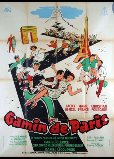 affiche du film GAMIN DE PARIS