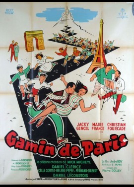 affiche du film GAMIN DE PARIS