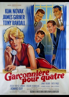 affiche du film GARCONNIERE POUR QUATRE