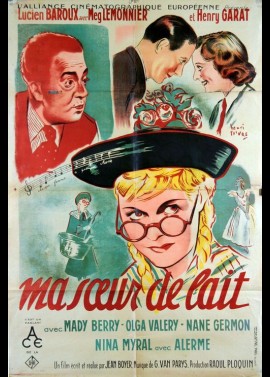 affiche du film MA SOEUR DE LAIT