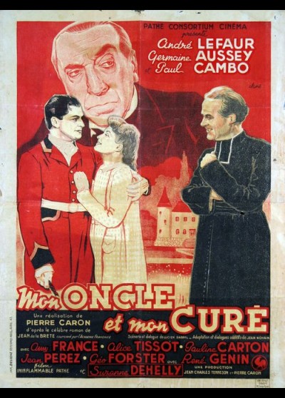 affiche du film MON ONCLE ET MON CURE