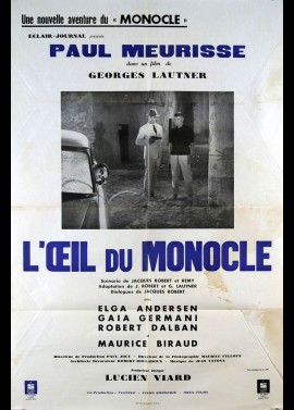 affiche du film OEIL DU MONOCLE (L')