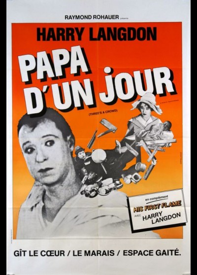 affiche du film PAPA D'UN JOUR