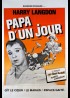 affiche du film PAPA D'UN JOUR