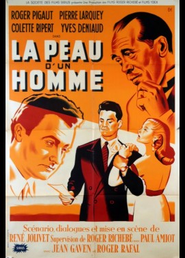 affiche du film PEAU D'UN HOMME (LA)