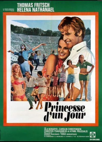 affiche du film PRINCESSE D'UN JOUR