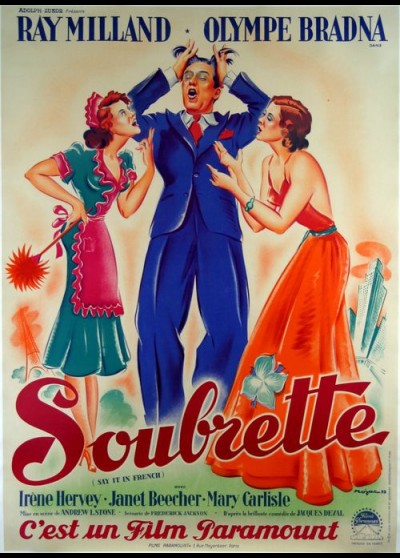 SAY IT IN FRENCH movie poster