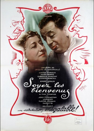 affiche du film SOYEZ LES BIENVENUS