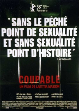 affiche du film COUPABLE