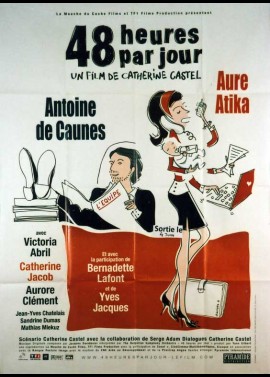 affiche du film QUARANTE HUIT HEURES PAR JOUR