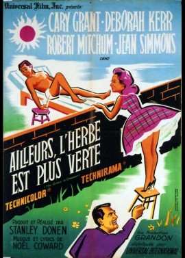 THE GRASS IS GREENER movie poster