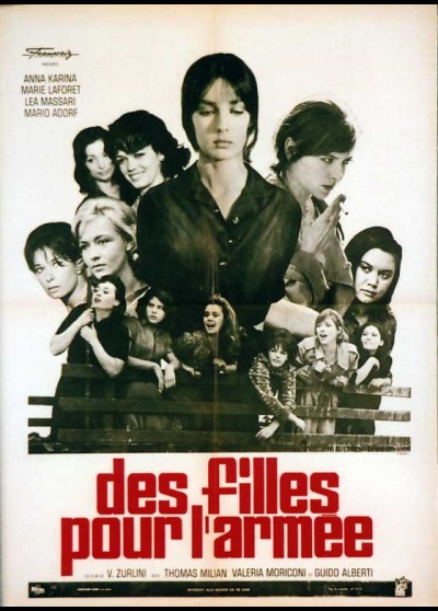 DES FILLES POUR L'ARMEE / LA SOLDATESSE movie poster