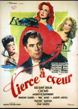 affiche du film TIERCE A COEUR