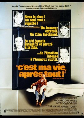 affiche du film C'EST MA VIE APRES TOUT