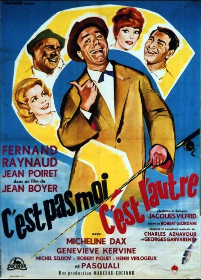 affiche du film C'EST PAS MOI C'EST L'AUTRE