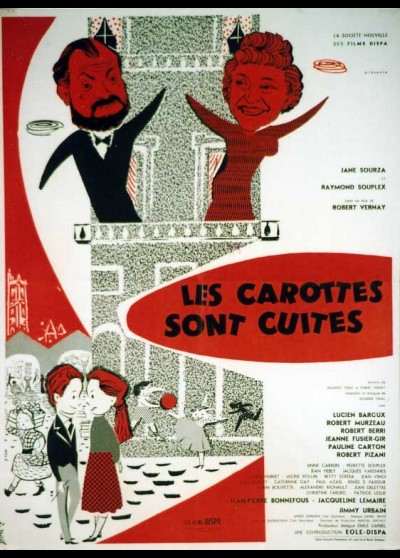 affiche du film CAROTTES SONT CUITES (LES)