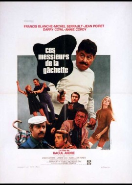 affiche du film CES MESSIEURS DE LA GACHETTE