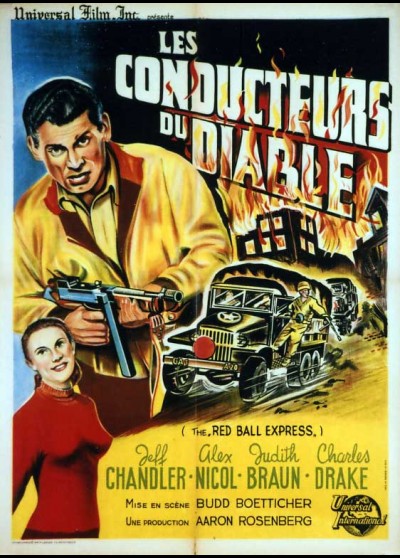 affiche du film CONDUCTEURS DU DIABLE (LES)