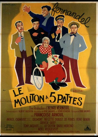 affiche du film MOUTON A CINQ PATTES (LE)